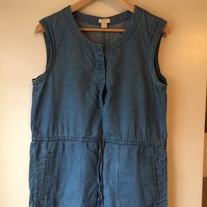 J. Crew Chambray Dress